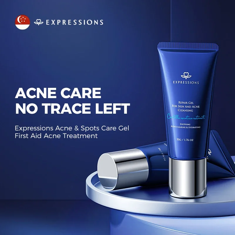 

Acne Treatment Gel for Face - Repair Scar, Blackhead Remover, Oil Control, Moisturizing Whitening Skin Care with Nicotinamide