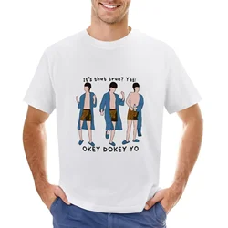 Cheavyweight 남성용 스트릿웨어, 트루 뷰티 서준 Okey Dokey YO 티셔츠, 승화 귀여운 상의, 빠른 건조, 무거운 무게추