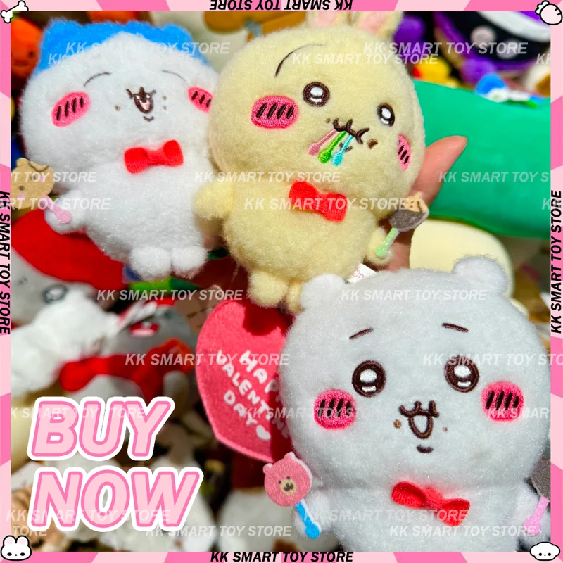

In Stock CHIIKAWA Official Valentine’s Day Series Blind Box Mystery Box Dolls Plush Pendant Doll Cute Collectible Gifts Toys