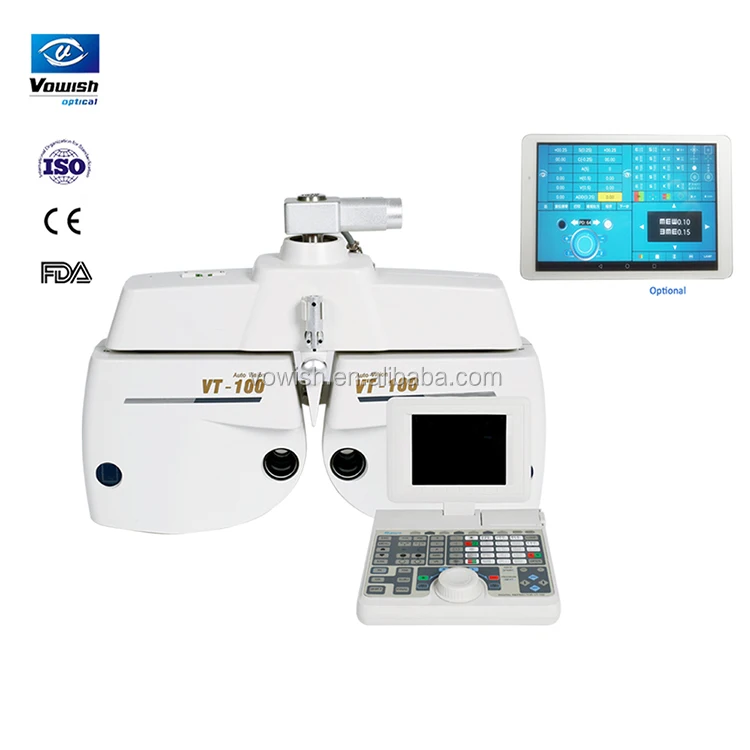 Peralatan Optik Phoropter Otomatis Berkualitas Tinggi Computeriezd View Tester VT-100 Phoropter Otomatis