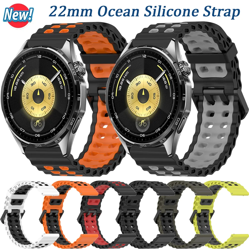 22Mm Ocean Silicone… - image
