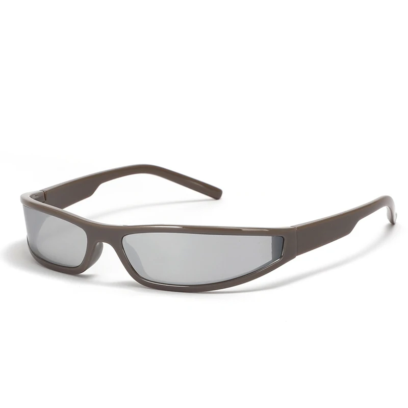 VBCX  Small Rectangular Narrow Frame Sunglasses Women Streetwear Sun Glasses Female 2025 Fashion Brand Vintage Sports Sunglass