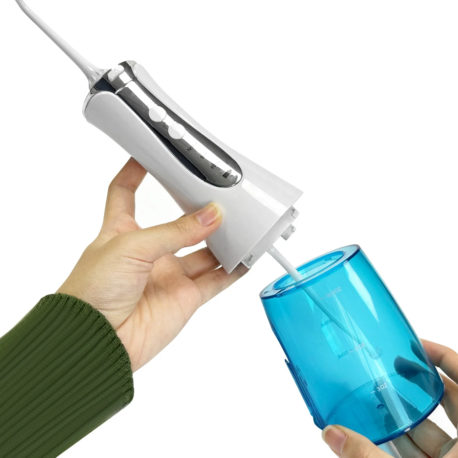 Rechargeable Portable Water Flosser Cordless Dental Irrigator Oral Water Jet Teeth Cleaner