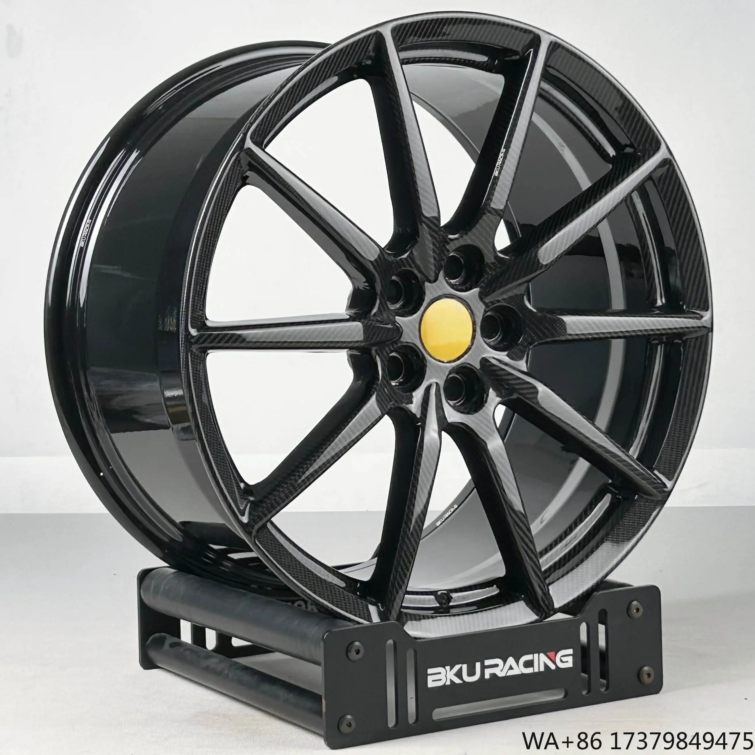 

Кованое колесо из углеродного волокна 5x114,3 19, 20, 21-дюймовый обод из глубоковогнутого сплава, роскошный для Ferrari SF90 296 GTB Roma Spider