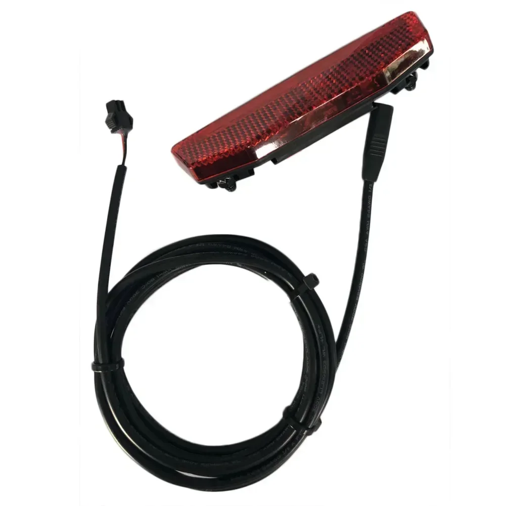 Enquêter arrière LED pour vélo électrique, feu arrière pour scooter électrique, modification de vélo, iode de sécurité, 36V, 48V