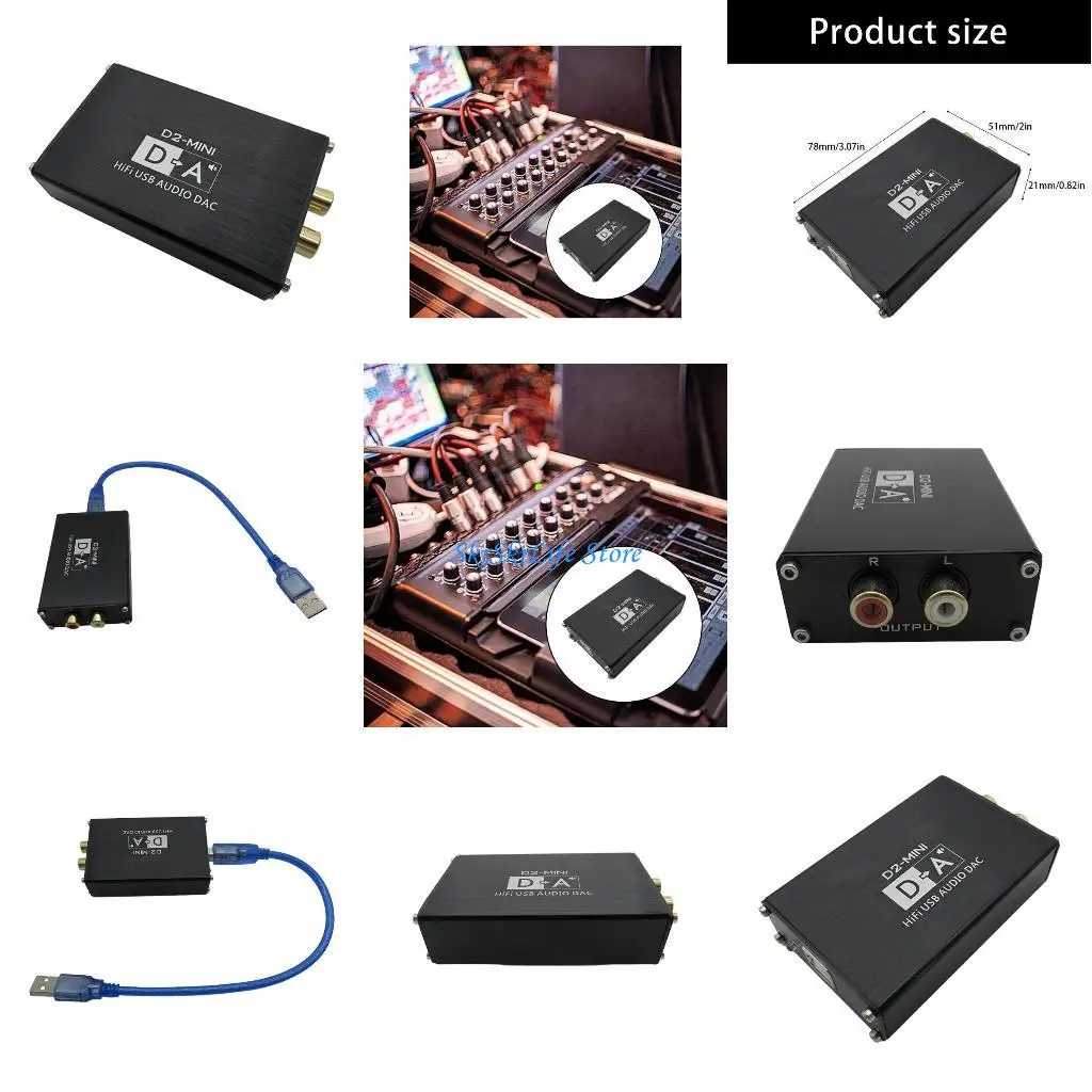 tarjeta sonido los decodificadores USB E65e Compactly Compactly ofrece audios calidad estudio para Audiófilos