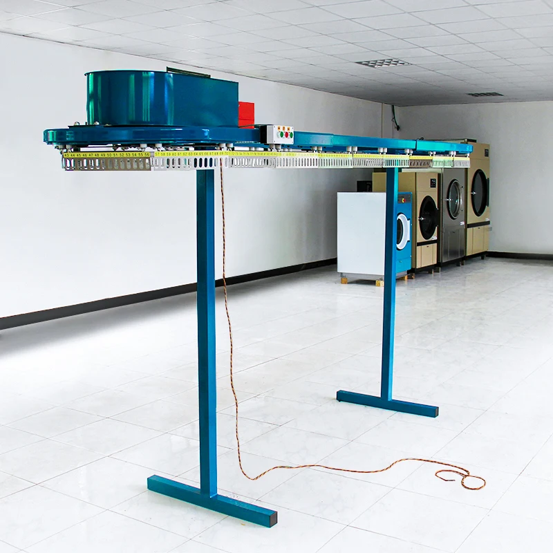 

High Quality Fully Automatic Commercial Dry Cleaning Shop Use Clothes Conveyor Laundry Clothes Conveyor For Hotels