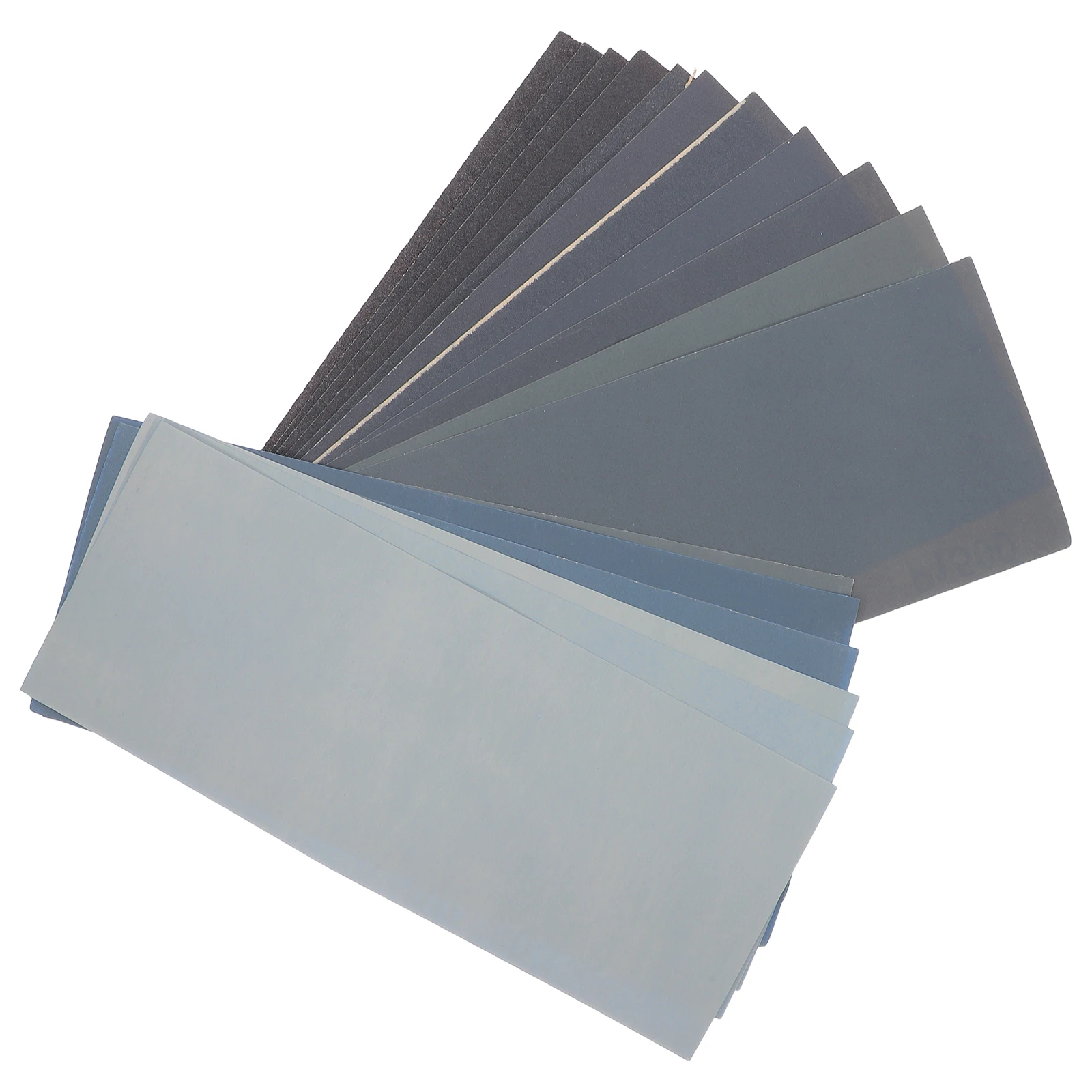 

17pcs Polishing Sandpaper 9x3 6 Inches Precision Wet Dry Automotive Sheets Car Finishing Waterproof Sandpaper