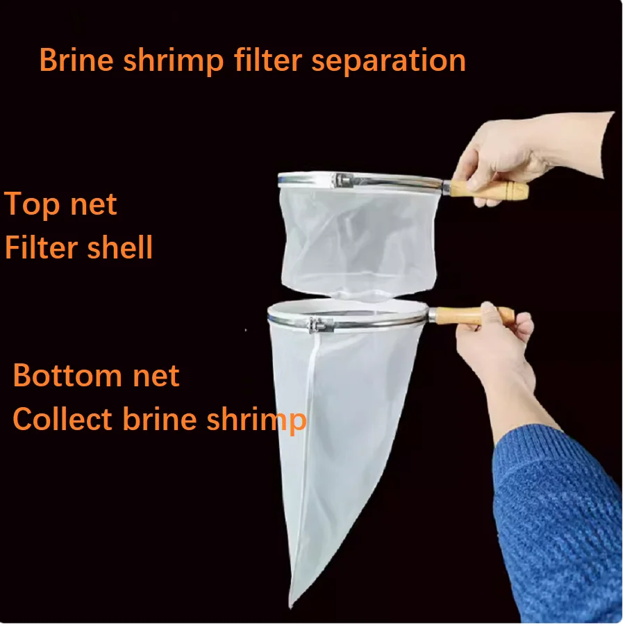 Brine Shrimp Filter Separation Net, Artemia Cysts, Shell Separation Set, Separator Collection