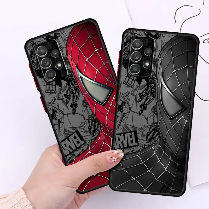 Marvel Spider-Man Venom for Samsung Galaxy A72 A73 12 A13 A14 A15 23 A25 A24 A22 32 A33 A53 A34 A35 A52 A54 A55 4G 5G Phone case