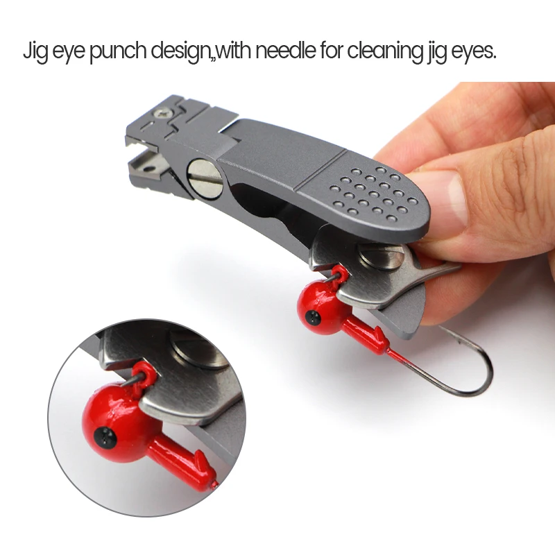 Hot Sell RTI CL24 Durable Multi-Function Aluminum Stainless Steel Portable Fishing Clipper Fly Fishing Line Nippers