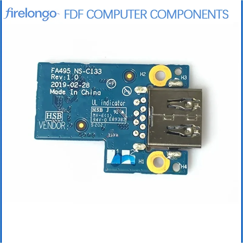 Original for Lenovo ThinkPad P14s T14 Gen1 AMD USB Daughter Board NS-C133 02DM361