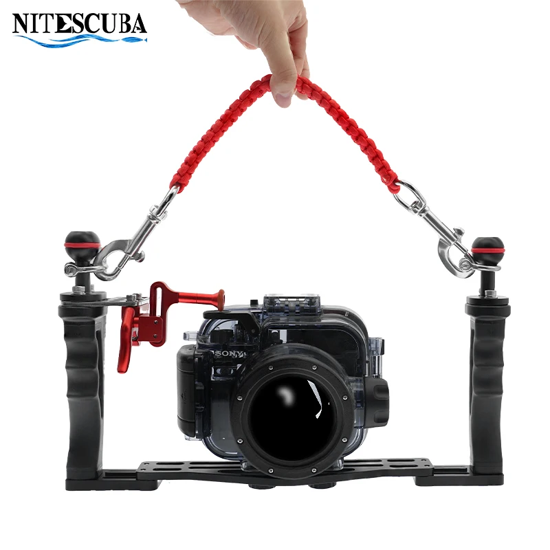 Scuba Diving Camera Housing Handle Rope Lanyard Strap Carrier For Tray Portable Diver Holder Missed Rope Underwater Photography