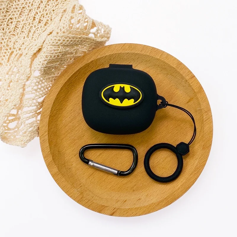 Soft Earphone Case for JBL Wave 300 Tws W300 Marvel Cartoon Batman Cover for JBL Wave Flex Protective Sleeve