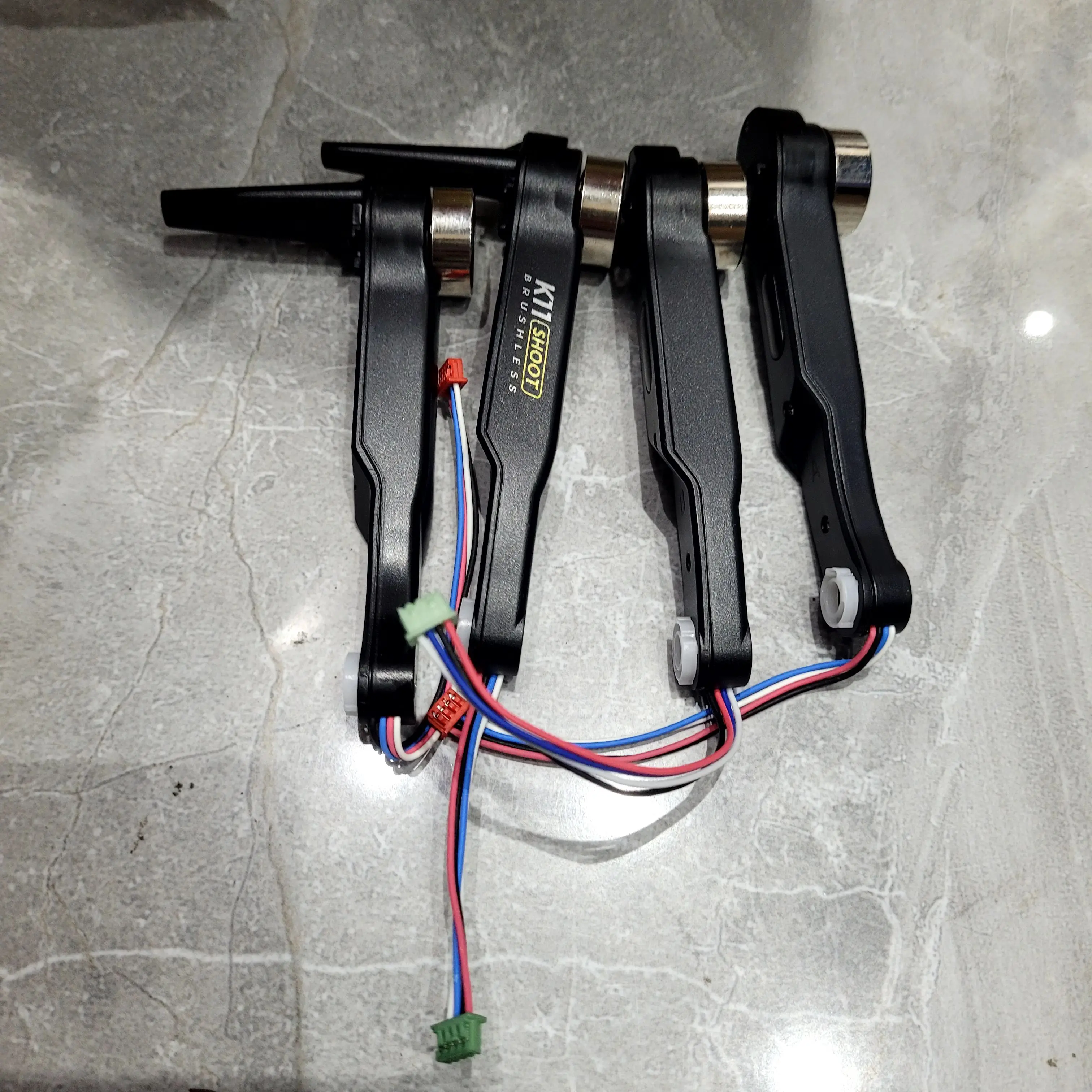 Full Motor Arms Set for K11MAX K11 MAX Mini Quadcopter Wifi FPV 2.4GHz WaterBomb Launcher Drone Arm Accessory