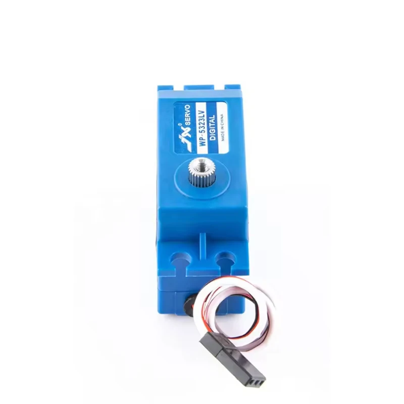 

JX Servo WP5323LV 23kg Digital Waterproof 6.0V IP67 Standard Metal Gear Servo 1/8 1/10 RC Car & Boat Motors