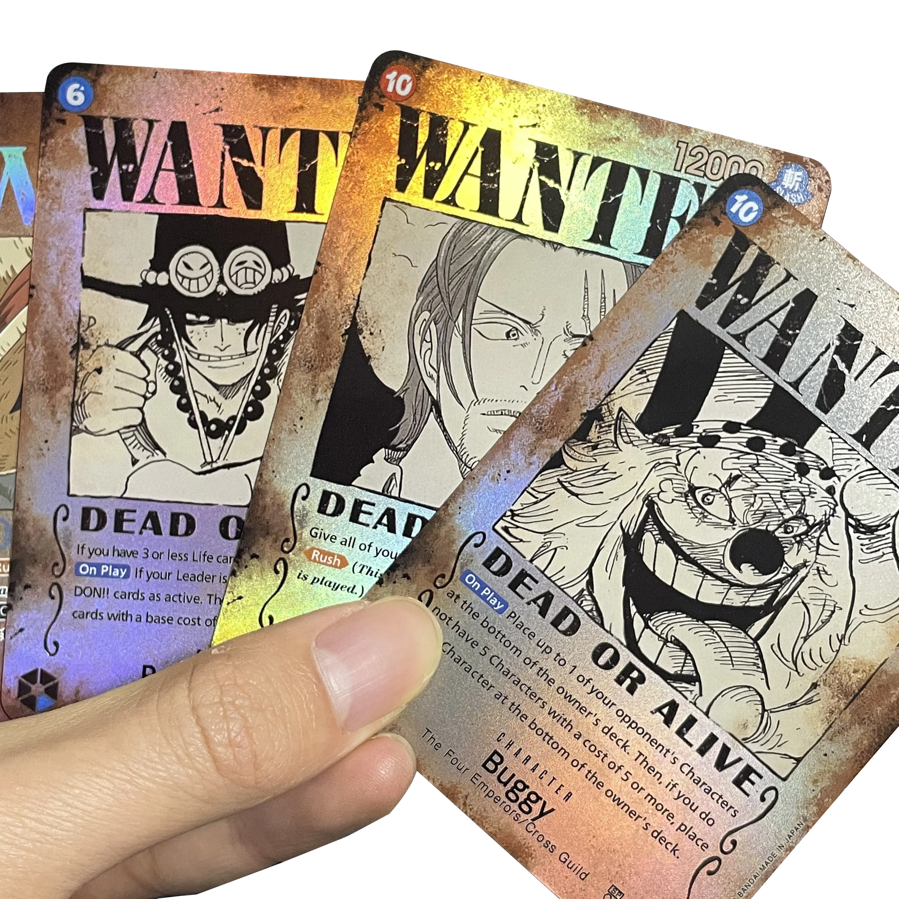 EEN STUK Proxy Card Monkey D Luffy SP-OP05-119 SEC WILDE Poster Alt Art/Geheime Zeldzame OPCG TCG Super Zeldzame Folie Kaarten