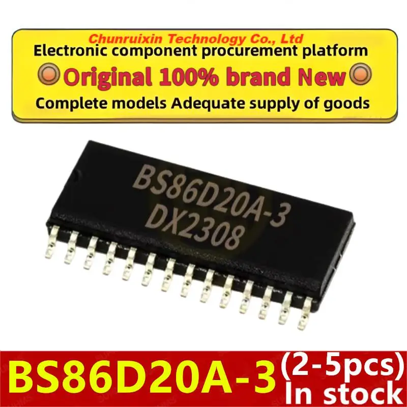 (2-5 قطع) 100% جديد BS86D20A-3 BS86D20A 3 sop-24