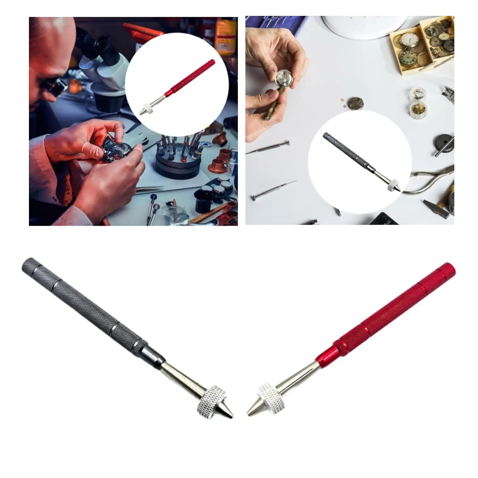 أداة إصلاح الساعة، مثقاب يدوي يدوي لصنع المجوهرات المنزلية