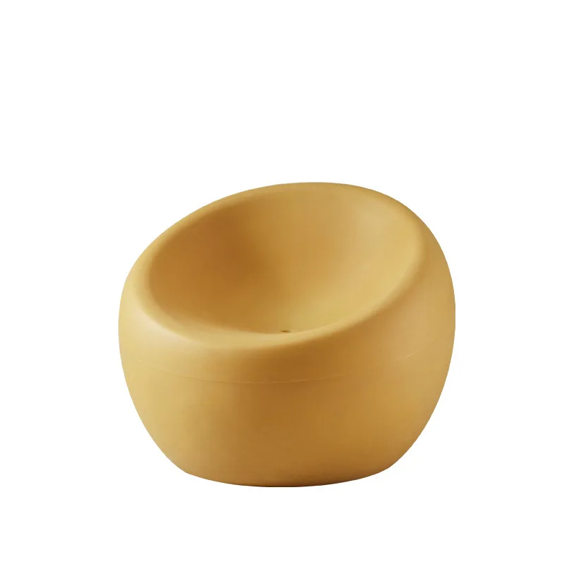 

Home creative designer adult simple Internet celebrity living room bedroom balcony apple shoe changing low stool plastic chair