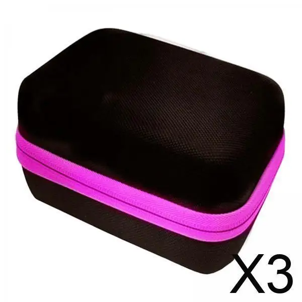 

12-бутылочный футляр для эфирного масла, противоударная сумка для хранения из ЭВА, твердый органайзер для дома и путешествий, аксессуары