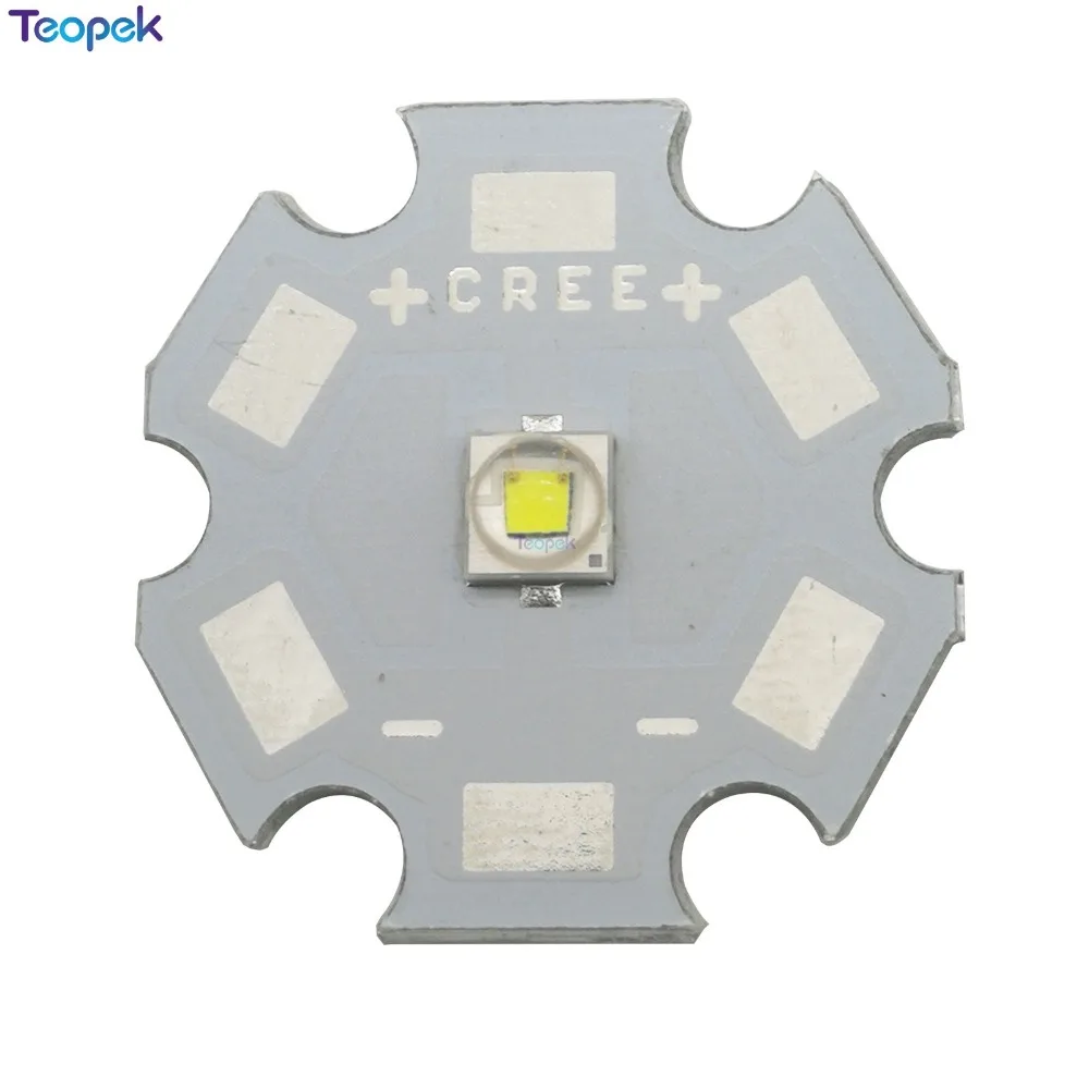 10x XP-E2 R3 Q3 3W emiter LED oryginalny XPE2 zimny biały/naturalny biały/ciepły biały czerwony niebieski zielony 8/10/12/14/16/20mm PCB — zdjęcie 2