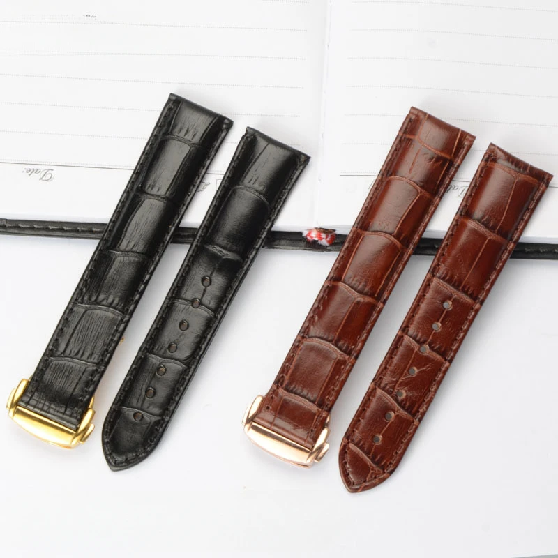 Cinturino con fibbia pieghevole 18mm 20mm 22mm Uomo Donna Universal Sostituisci accessori per orologi con cinturino per Omega Seamaster