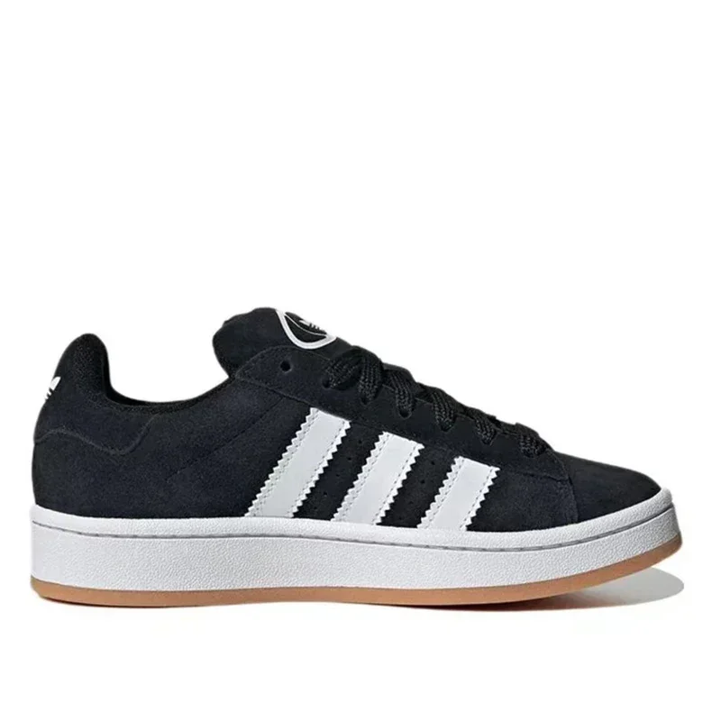 Adidas Clover Campus 00s Black White Gum Men\'s and Women\'s Shoes Classic Retro Non-slip Wear Comfort Breathable  Sneakers