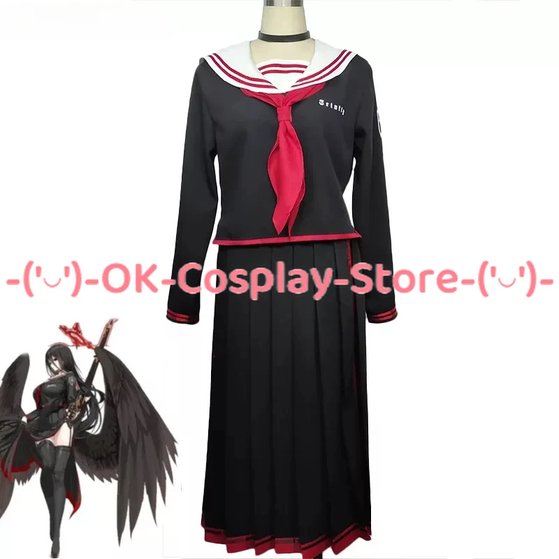 

Game Blue Archive Hanekawa Hasumi Cosplay Costume Women High School Uniforms Cute Jk Dress Halloween Party Suit Custom Made