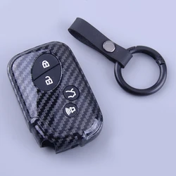 Black Carbon Fiber Style Remote Key Fob Case Cover Fit for Lexus GS460 GS450h GS430 RX450h CT200h HS250h LS460 ES350 IS350 IS250