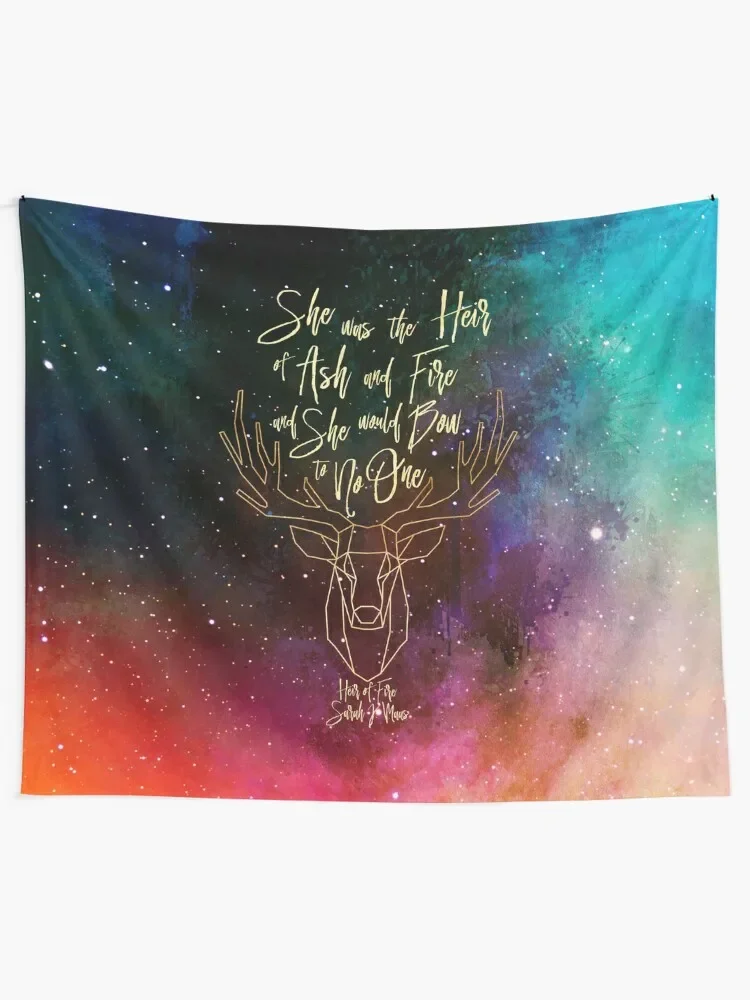 She was the heir of ash and fire and she would bow to no one. Heir of Fire Tapestry Wall Hangings Decoration Tapestry