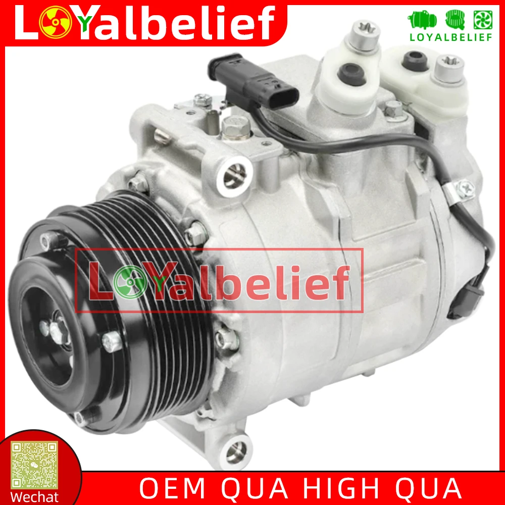 

7SES17C AC Compressor With Clutch For Mercedes GLS450 GLS550 GLE63 AMG GLE43 AMG 0008303501 0008305502 CO11729C