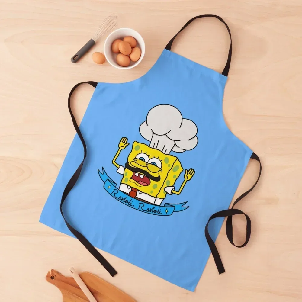 Ravioli, Ravioli! Apron women's work Kitchen Chef Smock for hairdressing Apron