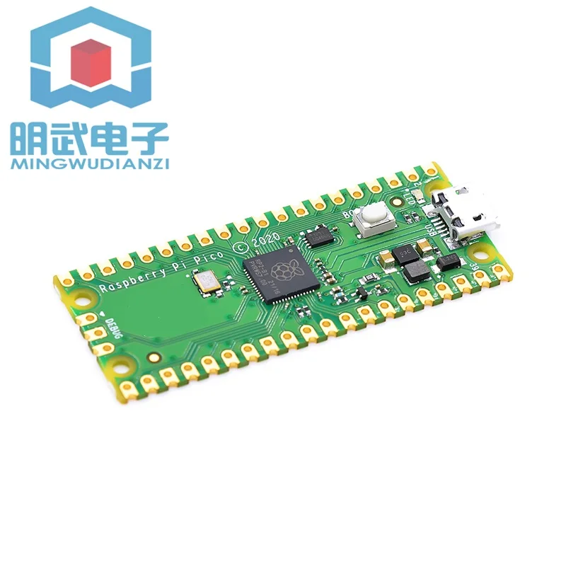 Placa de desarrollo Pico Pi PICO dual-core RP2040 compatible con Mciro Python