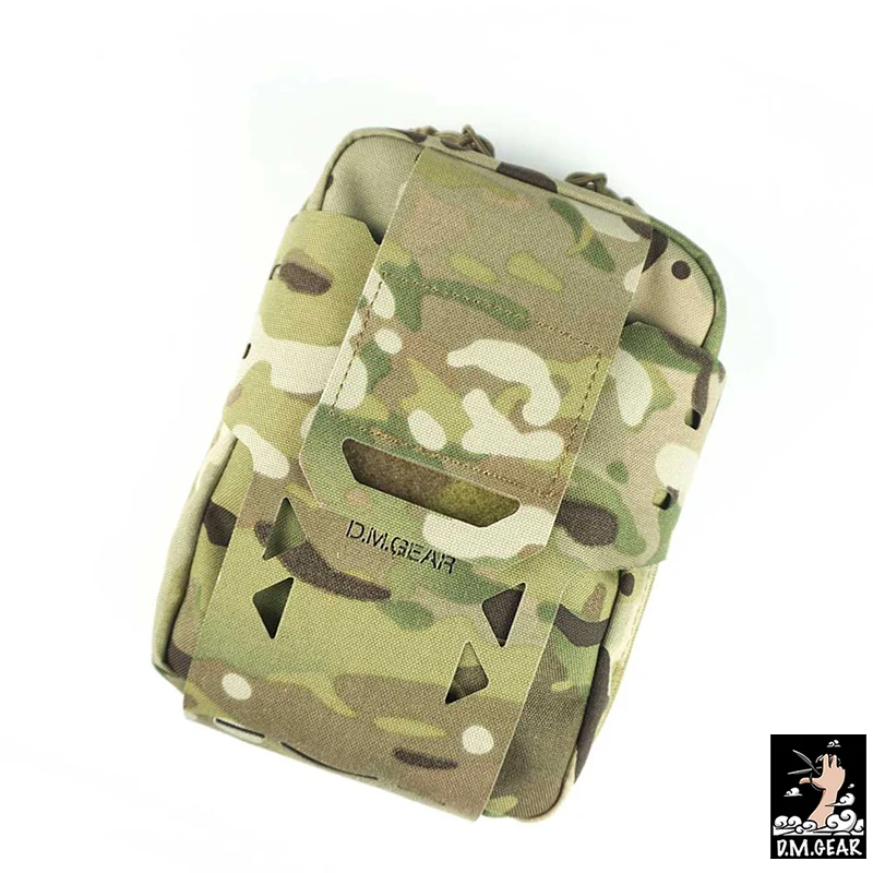 

DMgear тактическая Сумка MOLLE бронированная сумка вертикальная медицинская сумка с лазерной резкой