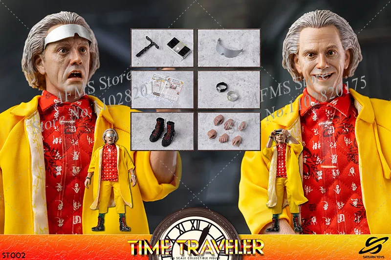 Saturn Toys ST002 1/6 Schaal Collectible Figuur Tijdreiziger Wetenschapsdokter 12Inch Mannen Soldaat Action Figure Model Speelgoed - afbeelding 1