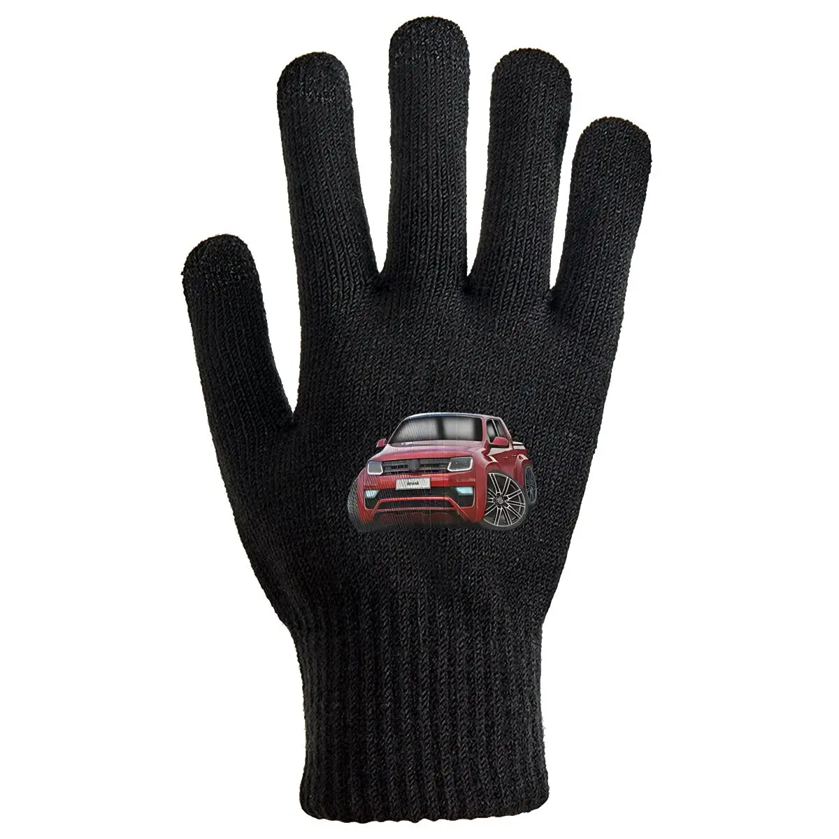 قفازات شتوية خارجية للرجال والنساء من أماروك باللون الأحمر دافئة مضادة للانزلاق