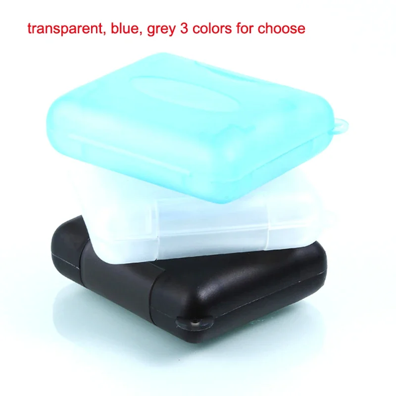 ที่ใส่ของแบบไมโคร SD กระเป๋าเก็บบัตร SDHC กล่องป้องกันการ์ดความจำ10 solts สำหรับ SD SDXC Micro SD