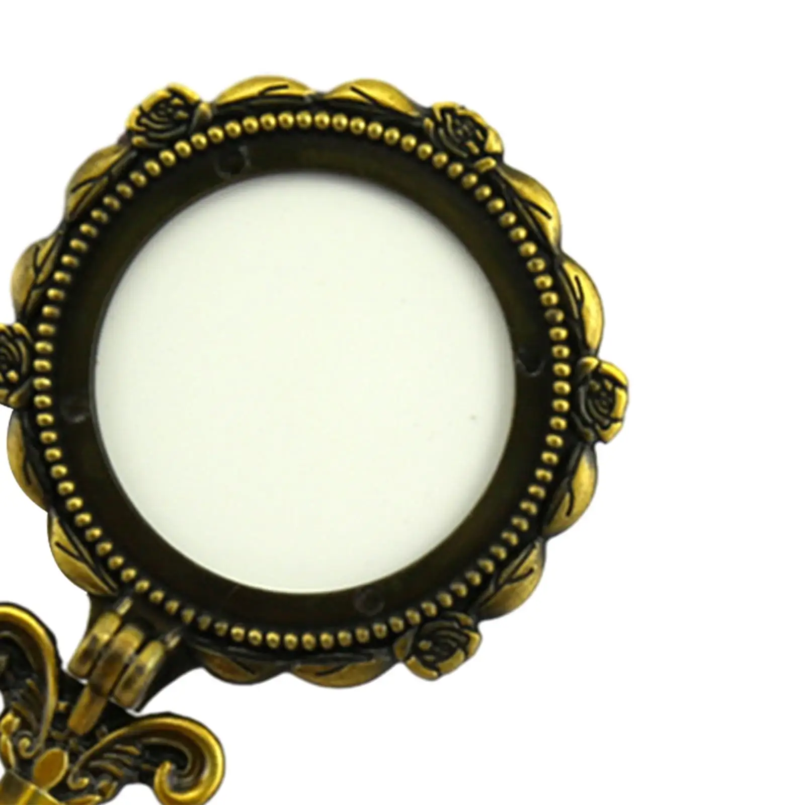 Déterminer le miroir de maquillage, miroir à main compact pour le rasage, le voyage, le salon