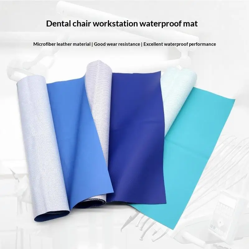 Dental Chair Operating Table Waterproof Pad 40*80cm Anti-spill Durable Protective Cloth for Lab Dental Clinics