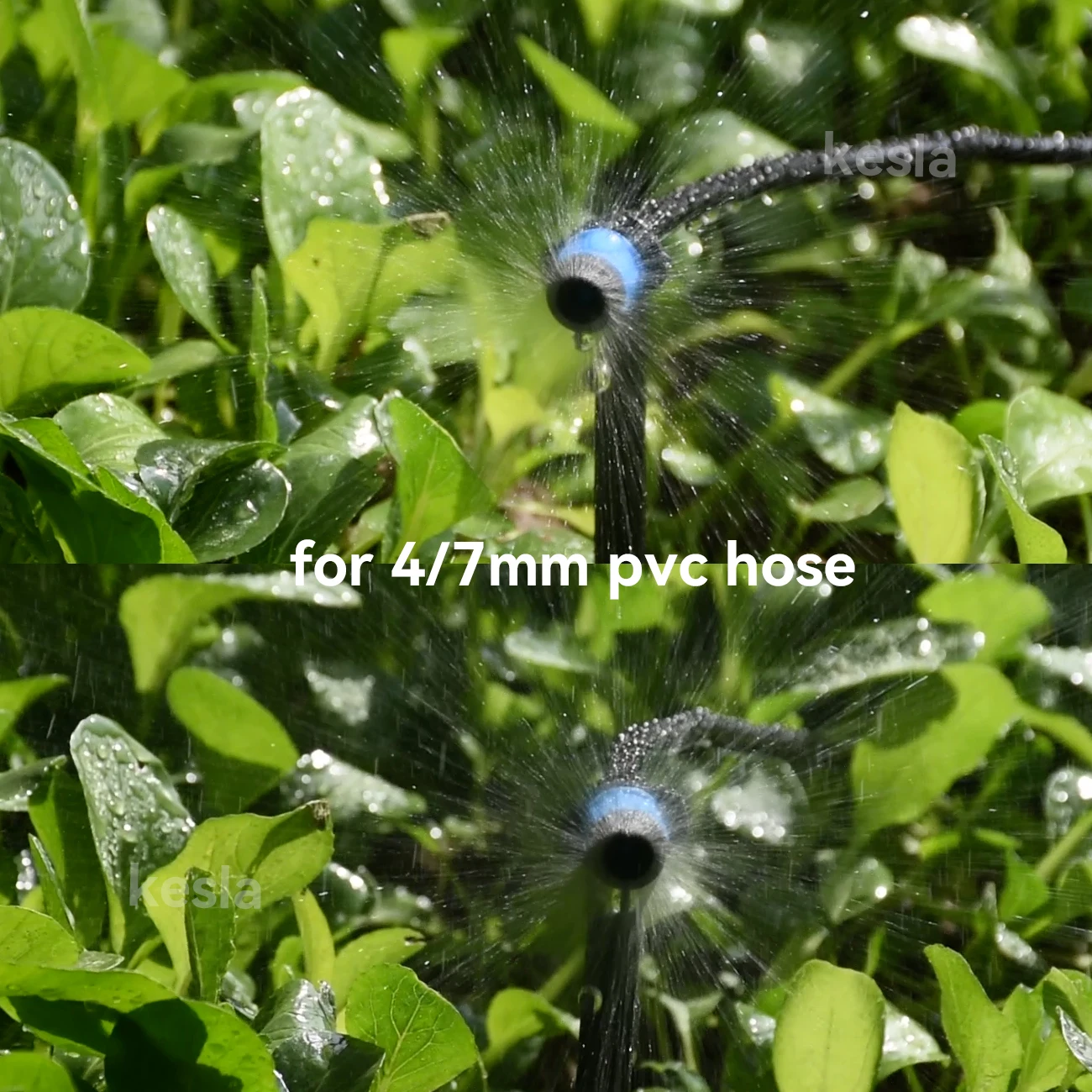 KESLA 30-100pcs Adjustable 360 Degrees Scattering Sprinklers Spraying Watering Dripper Home Garden Agriculture Irrigation Tool