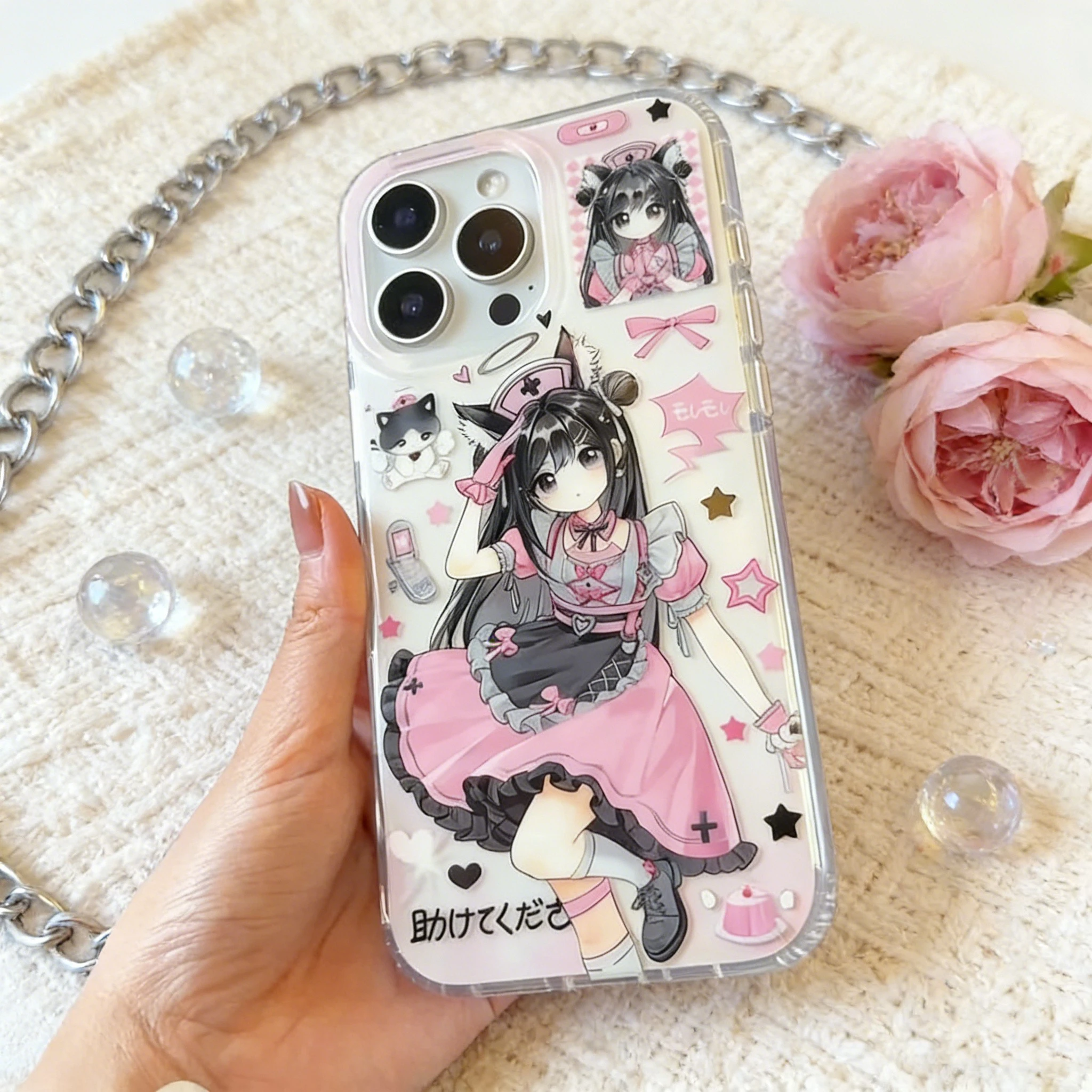 Cute Anime Black Ha…