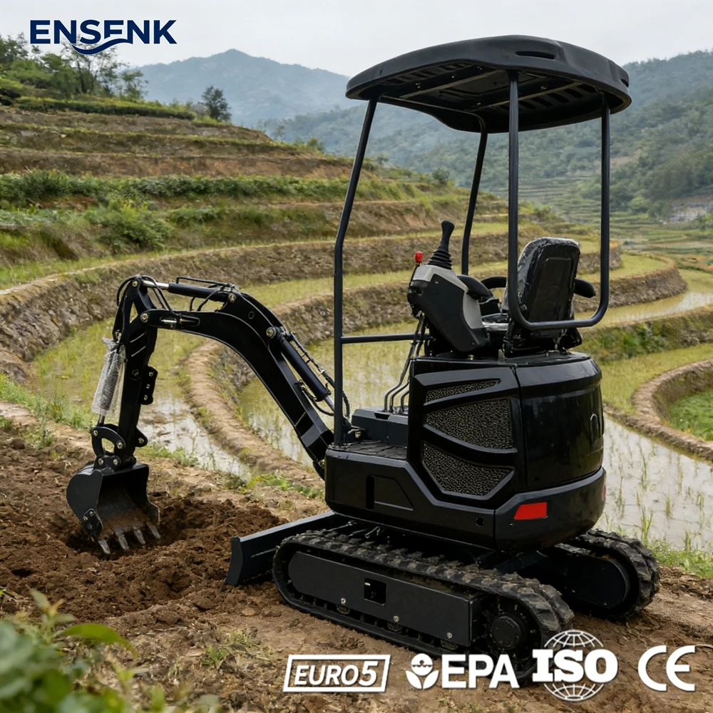 

Mini Excavator 1.2Ton 1.7Ton 2.0Ton Construction 2.5Ton Agricultural Diesel CE Europe Manufacturer Direct Sale