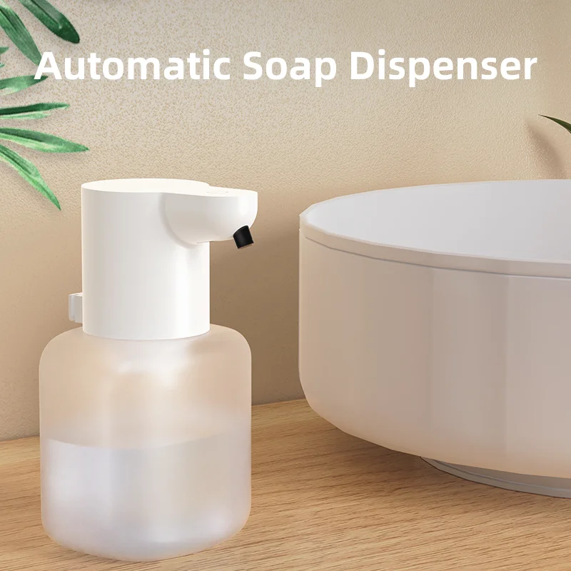 

500ML Electric IPX5 Waterproof 4Levels Adjustment Foam/Gels Model Automatic Sensor Soap Dispenser Dish Clean Hand Wash Machine
