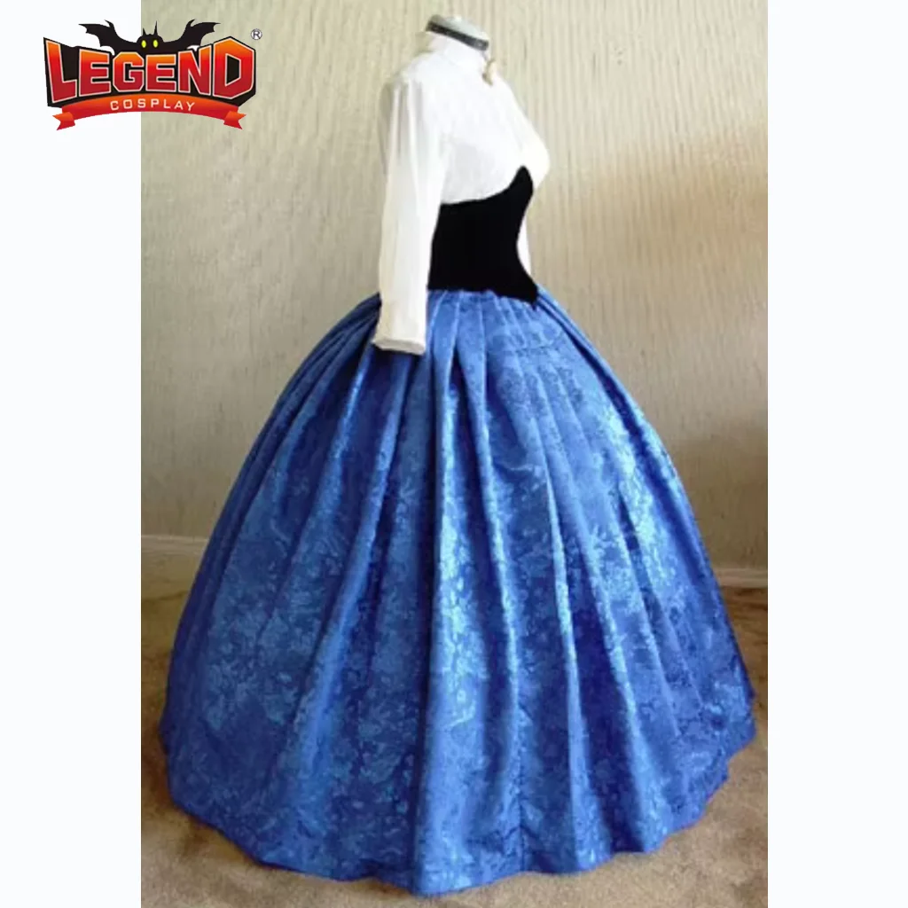 Vintage wiktoriańskie sukienki wojna secesyjna suknie balowe kostiumy rekonstrukcyjne sukienka sukienka Marie Antoinette wykonana na zamówienie