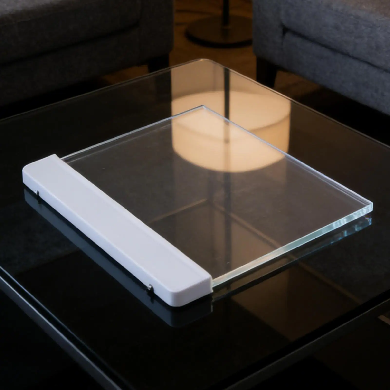 LED Page Book Light Smart Book Page Illuminator Reading Lights Clear Flat Reading Lights for nighttime reading