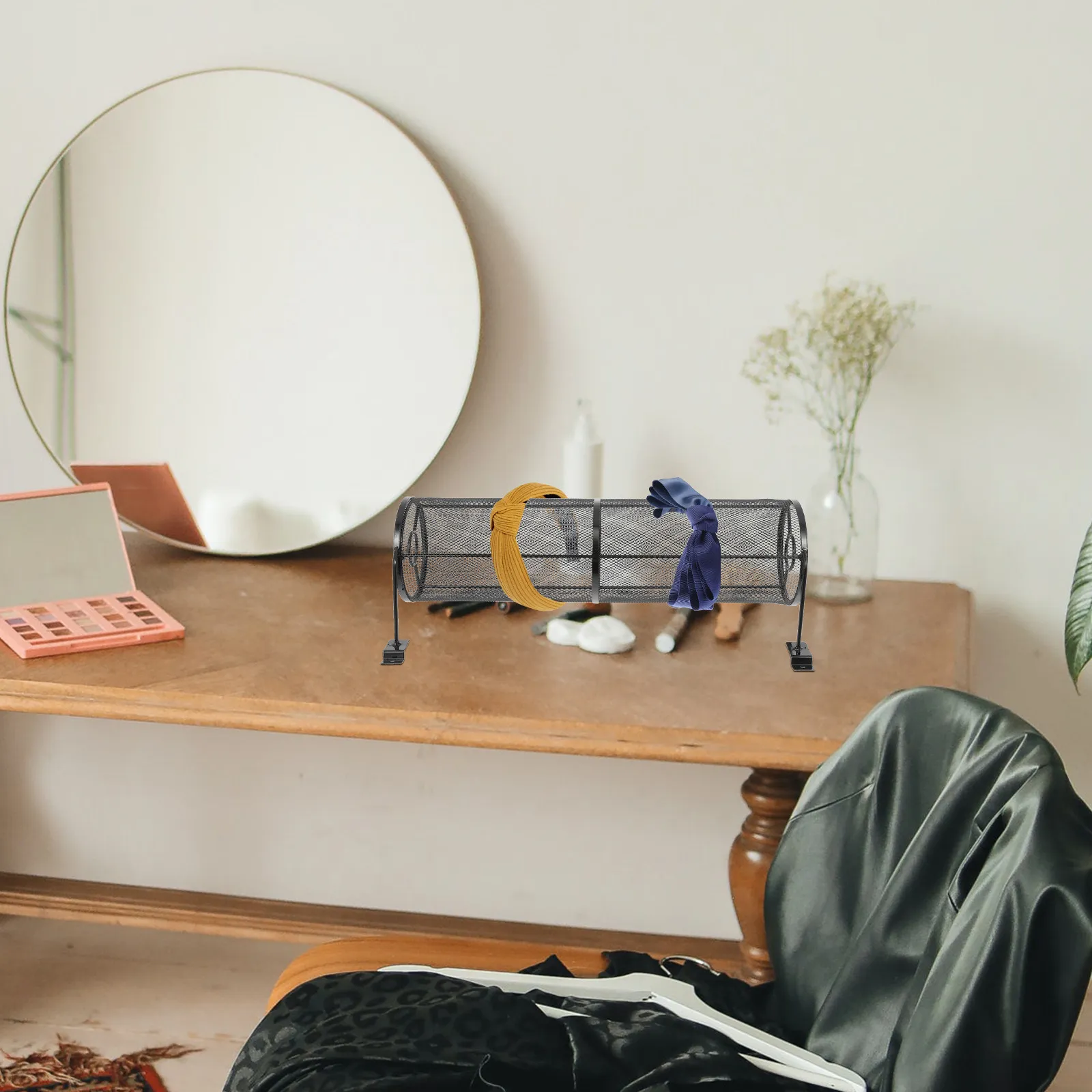 

Органайзер-подставка для повязок на голову (1 шт.) для дома и путешествий, полка-витрина для хранения аксессуаров и головных уборов