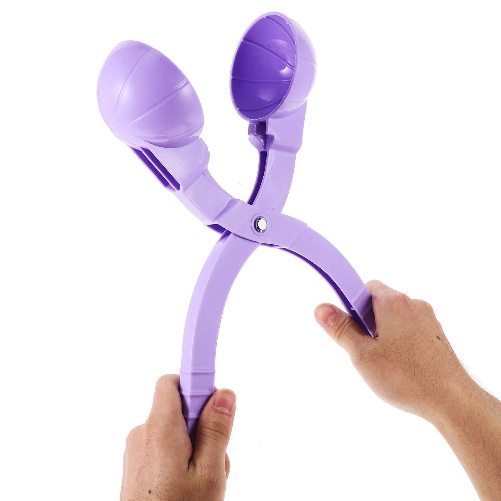 3pcs Maker Kids Winter Outdoor Snow Ball Clip Wet Sand Mud Play Easy Use Flexible Handle Warm Hands Game Gift