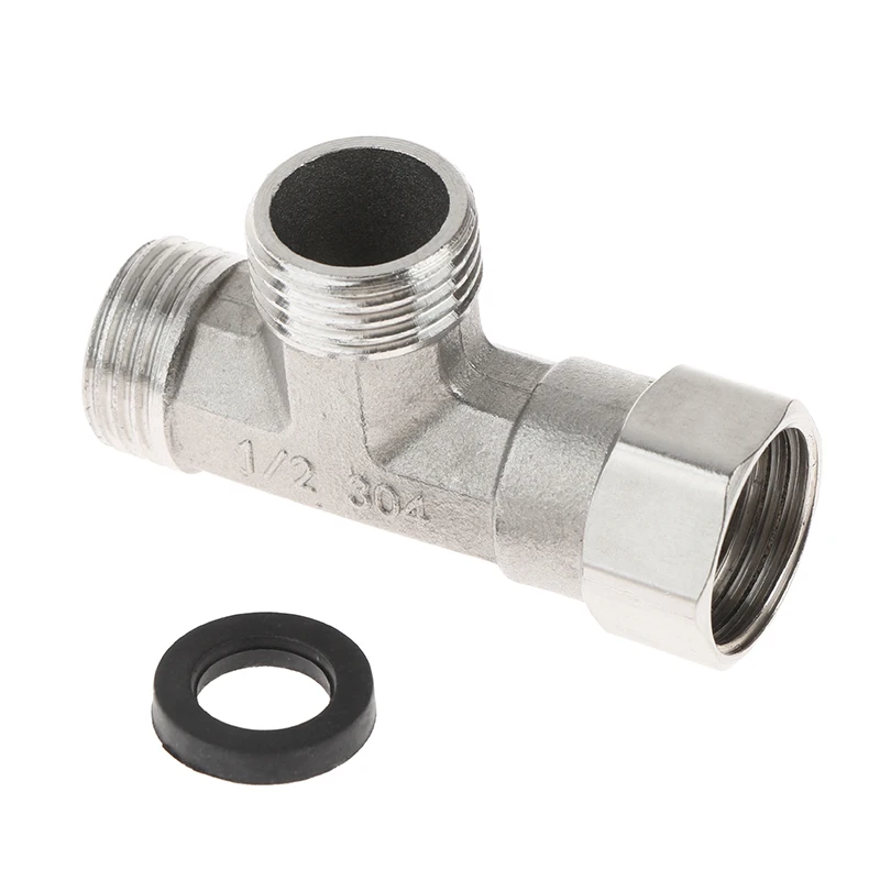 

Трехходовой дивертерный клапан G1/2" для унитаза, распределитель воды для биде и душа