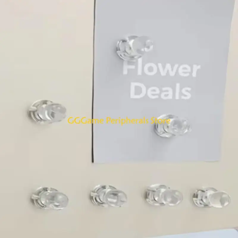 U55B 40Pcs Push Pins Multipurpose Magnet Push Pins Cork Notice Board Tacks